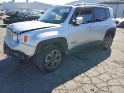 Salvage cars for sale from Copart Vallejo, CA: 2015 Jeep Renegade Limited