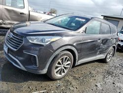 Salvage cars for sale at Eugene, OR auction: 2018 Hyundai Santa FE SE