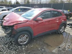 Salvage cars for sale from Copart Waldorf, MD: 2022 Hyundai Kona SEL