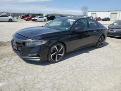 Vehiculos salvage en venta de Copart Kansas City, KS: 2018 Honda Accord Sport