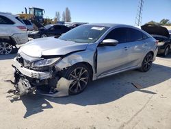 Salvage cars for sale at Vallejo, CA auction: 2021 Honda Civic Sport