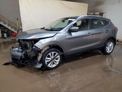 Salvage cars for sale from Copart Davison, MI: 2017 Nissan Rogue Sport S