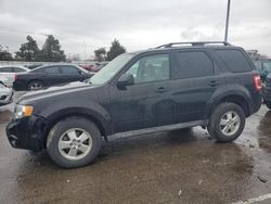 Ford salvage cars for sale: 2011 Ford Escape XLT