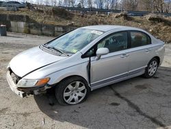 Honda salvage cars for sale: 2006 Honda Civic LX