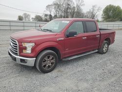 Salvage cars for sale from Copart Gastonia, NC: 2015 Ford F150 Supercrew