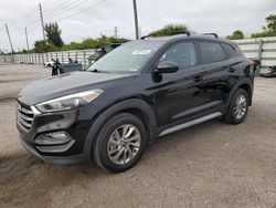 Salvage cars for sale at Miami, FL auction: 2018 Hyundai Tucson SEL