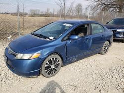 Salvage cars for sale at Cicero, IN auction: 2008 Honda Civic LX