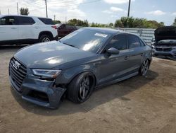 Salvage cars for sale from Copart Miami, FL: 2019 Audi S3 Premium Plus