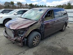 Salvage cars for sale at Exeter, RI auction: 2009 Honda Odyssey EXL