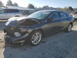 Chevrolet Malibu salvage cars for sale: 2018 Chevrolet Malibu LT