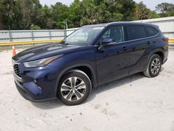 Toyota salvage cars for sale: 2022 Toyota Highlander XLE