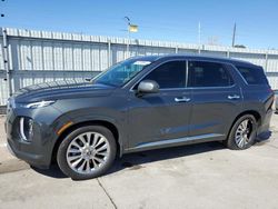 Salvage cars for sale at Littleton, CO auction: 2020 Hyundai Palisade Limited