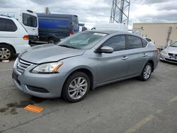 Salvage cars for sale from Copart Vallejo, CA: 2014 Nissan Sentra S