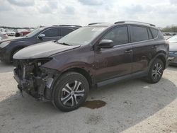 Salvage cars for sale from Copart San Antonio, TX: 2017 Toyota Rav4 LE