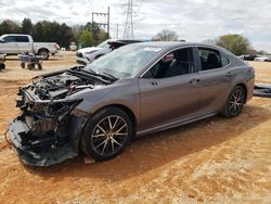 Salvage cars for sale at China Grove, NC auction: 2021 Toyota Camry SE