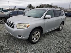 Salvage cars for sale from Copart Mebane, NC: 2008 Toyota Highlander Limited