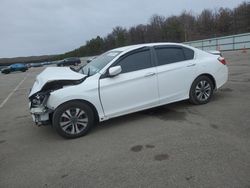 Salvage cars for sale at Brookhaven, NY auction: 2015 Honda Accord LX