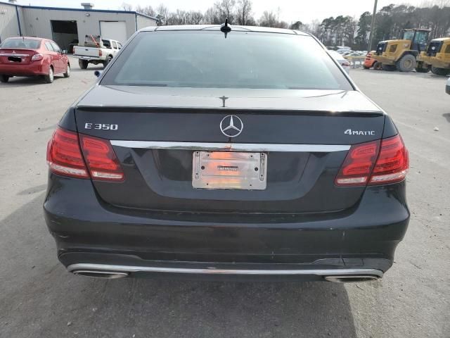 2015 Mercedes-Benz E 350 4matic