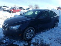Salvage cars for sale from Copart Montreal Est, QC: 2013 Chevrolet Cruze LS