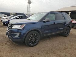 Vehiculos salvage en venta de Copart Phoenix, AZ: 2017 Ford Explorer XLT