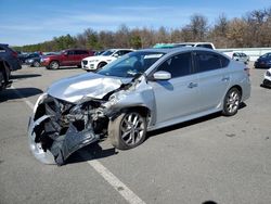 Salvage cars for sale at Brookhaven, NY auction: 2014 Nissan Sentra S