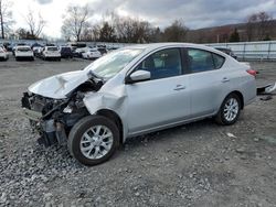 Salvage cars for sale at Grantville, PA auction: 2017 Nissan Versa S