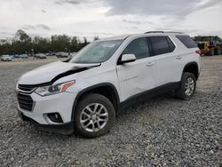 Salvage cars for sale at Tifton, GA auction: 2018 Chevrolet Traverse LT
