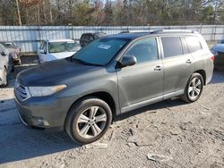 Salvage cars for sale at Hampton, VA auction: 2012 Toyota Highlander Limited