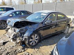Salvage cars for sale at Waldorf, MD auction: 2010 Honda Accord EX