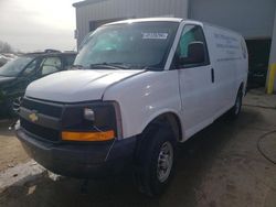 Salvage trucks for sale at Elgin, IL auction: 2017 Chevrolet Express G3500