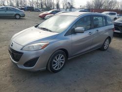 Mazda 5 salvage cars for sale: 2012 Mazda 5