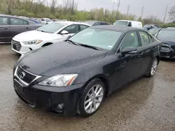 Salvage cars for sale at Bridgeton, MO auction: 2012 Lexus IS 250