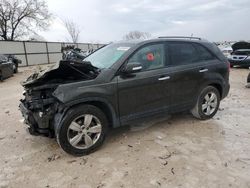 Salvage cars for sale at Haslet, TX auction: 2012 KIA Sorento EX