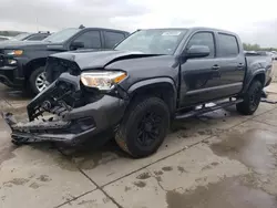 Salvage cars for sale from Copart Grand Prairie, TX: 2019 Toyota Tacoma Double Cab