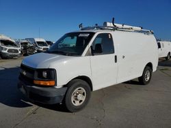 Salvage trucks for sale at Sacramento, CA auction: 2013 Chevrolet Express G2500