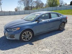 Vehiculos salvage en venta de Copart Gastonia, NC: 2019 Ford Fusion SEL