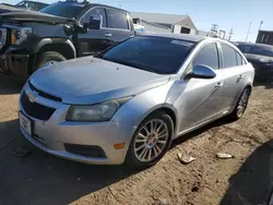 Salvage cars for sale at Brighton, CO auction: 2012 Chevrolet Cruze ECO