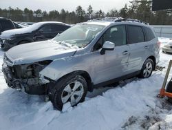 Salvage cars for sale at Windham, ME auction: 2016 Subaru Forester 2.5I Limited