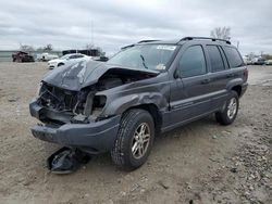 Salvage cars for sale from Copart Kansas City, KS: 2004 Jeep Grand Cherokee Laredo