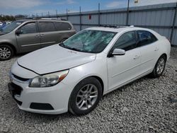 Salvage cars for sale from Copart Cahokia Heights, IL: 2015 Chevrolet Malibu 1LT