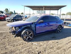 Salvage cars for sale at San Diego, CA auction: 2024 Honda Accord Hybrid Sport