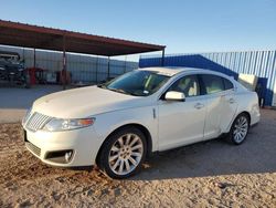 2009 Lincoln MKS en venta en Andrews, TX