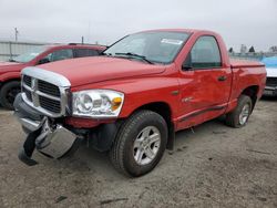 Salvage cars for sale at Dyer, IN auction: 2008 Dodge RAM 1500 ST