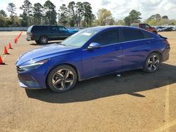 Salvage cars for sale from Copart Longview, TX: 2022 Hyundai Elantra Limited