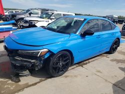 Salvage cars for sale from Copart Grand Prairie, TX: 2022 Honda Civic Sport