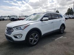 Vehiculos salvage en venta de Copart Rancho Cucamonga, CA: 2013 Hyundai Santa FE Limited