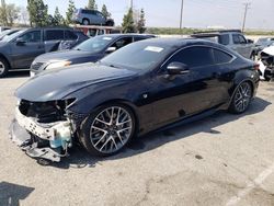 Salvage cars for sale from Copart Rancho Cucamonga, CA: 2015 Lexus RC 350