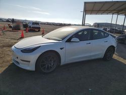 Salvage cars for sale at San Diego, CA auction: 2022 Tesla Model 3