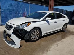 Salvage cars for sale from Copart Riverview, FL: 2015 Hyundai Sonata Sport