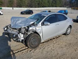 Toyota Corolla l salvage cars for sale: 2014 Toyota Corolla L